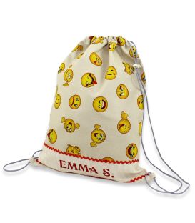 Set saculet gradinita si prosopel personalizate Emma