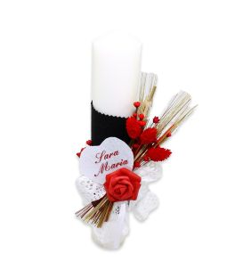 Trusouri botez traditionale - Trusou botez traditional complet personalizat trandafiri