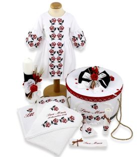 Trusou traditional complet personalizat trandafiri