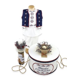  Trusou botez complet model traditional Constantin