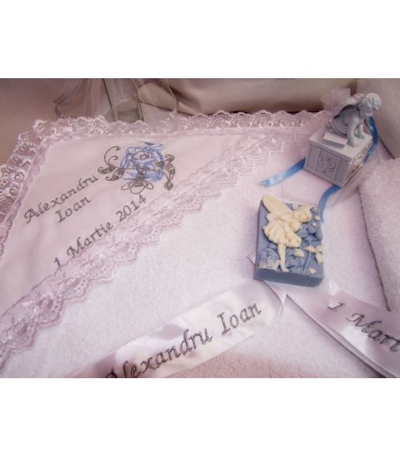 Trusou botez personalizat Ghiocelul