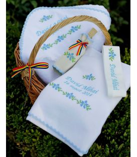Trusou botez traditional personalizat baieti 