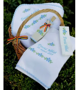 Trusou botez traditional personalizat baieti 