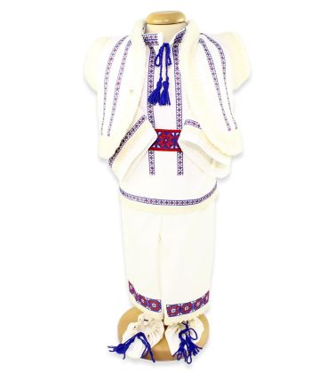 Trusouri botez traditionale - Set botez complet băieți traditional personalizat Luca