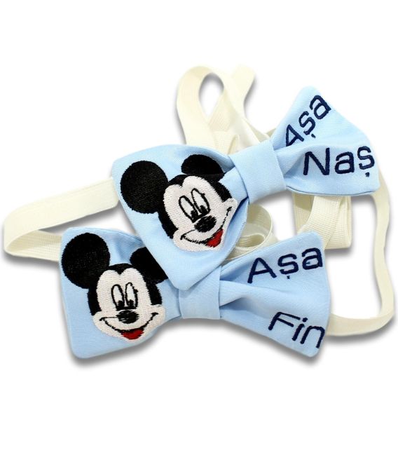 Trusou botez personalizat complet Baby Mickey dragalas 20 piese  - Trusouri  Botez Complete