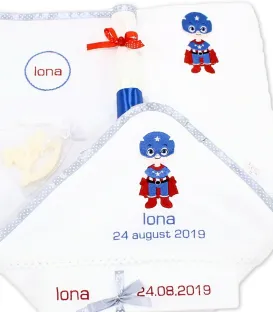 Trusou botez  baieti Captain America