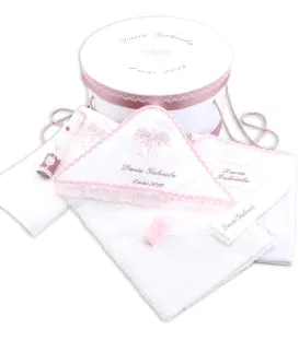 Set trusou botez fete si cutie ingeras calauzitor
