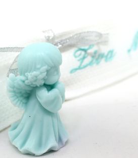 Set trusou botez premium si cutie decorata fulgi de nea