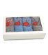 Set 4 prosoape de baie personalizate cu monograme