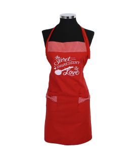 Sort bucatarie personalizat cu mesaj brodat