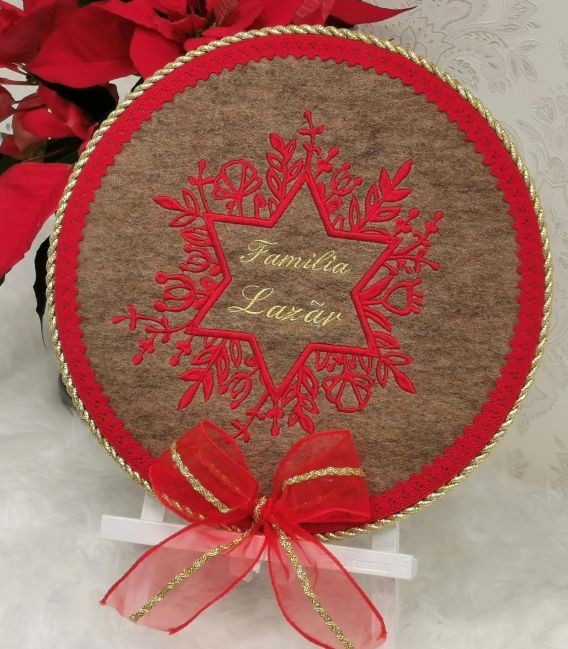 Coronita Craciun personalizata