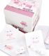 Set botez trusou si cutie pentru fetite norisor fericit