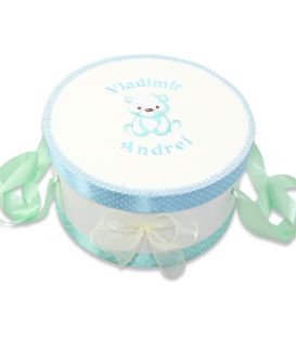 Set botez ursulet Vladimir personalizat