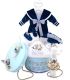 Set botez complet marinar pentru baieti 13 piese premium  - Trusouri  Botez Complete
