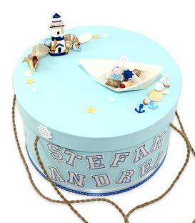 Set botez complet marinar pentru baieti 13 piese premium  - Trusouri  Botez Complete