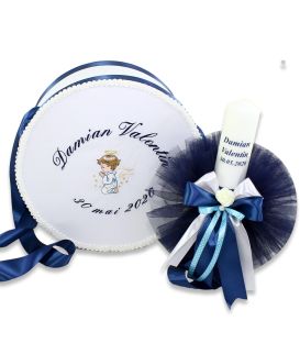 Set botez complet ingerasul Rafael personalizat  - Trusouri  Botez Complete
