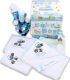 Set trusou bebe strumf personalizat cu jucarii  - Trusouri  Botez Complete