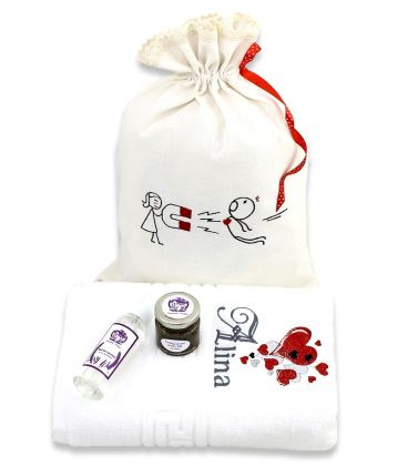 Cadou personalizat pentru iubita set ingrijire fata
