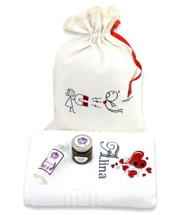 Cadou personalizat pentru iubita set ingrijire fata
