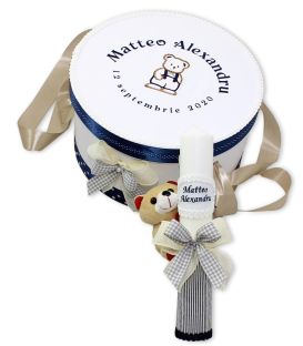 Set botez pentru baieti ursulet Matteo