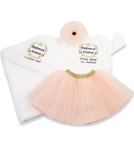Set cadou fetite 4 piese personalizat