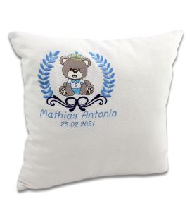 Set cadou personalizat cu ursulet pentru baieti 3 piese