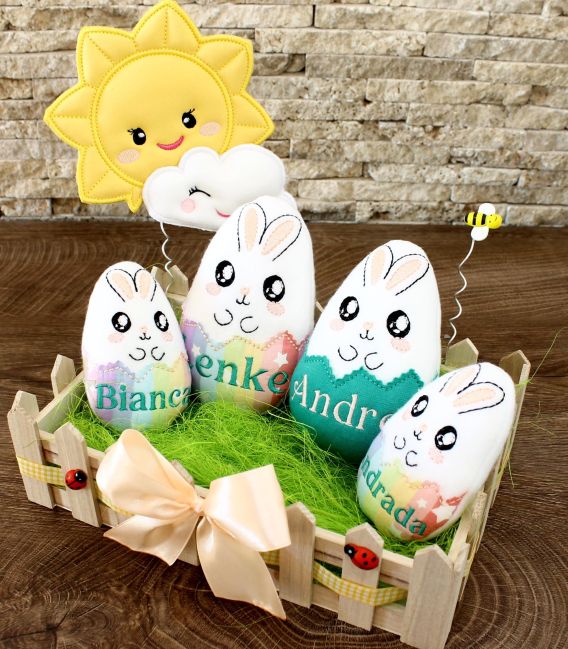 Cadou de Paste decoratiune personalizata happy day