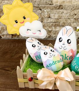 Cadou de Paste decoratiune personalizata happy day