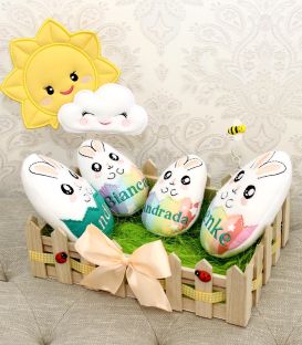 Cadou de Paste decoratiune personalizata happy day