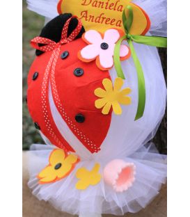 Lumanare de botez Buburuza