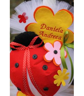 Lumanare de botez Buburuza