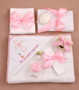 Trusou botez fetite cruce si porumbel 9 piese