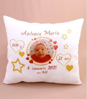 Perne personalizate cu poza si datele de nastere Antonia