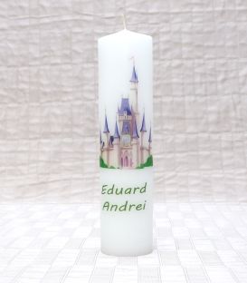 Lumanare botez Verde | Set complet baiat |Atelierele Cris