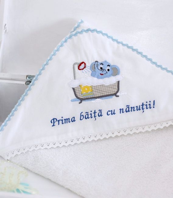 Trusou botez complet baieti personalizat ingeras Rafael cufar lemn