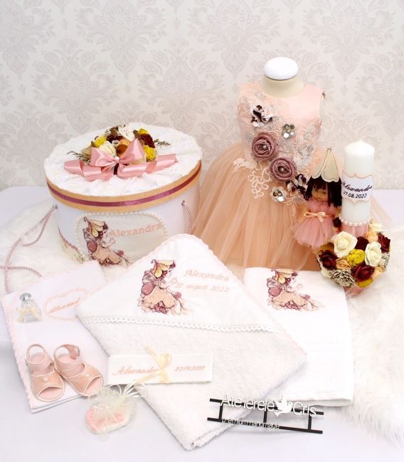 cutie trusou botez personalizata degetica