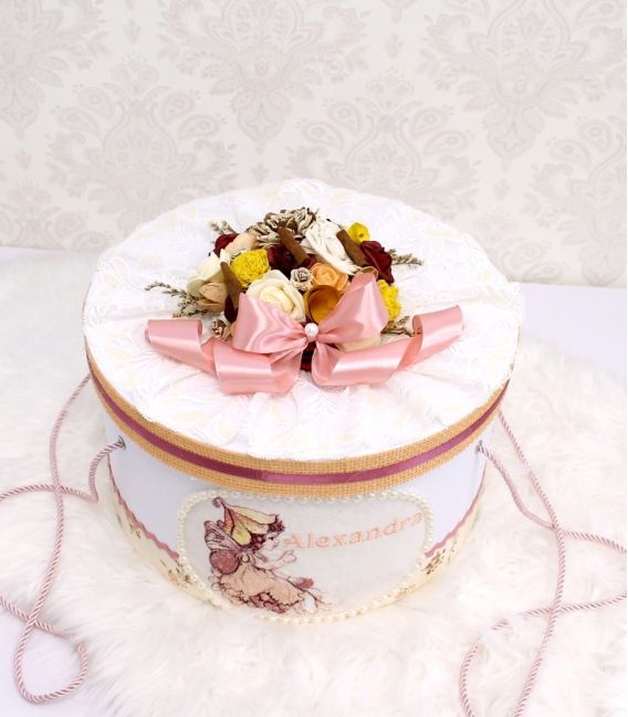 cutie trusou botez personalizata degetica