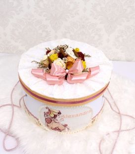 cutie trusou botez personalizata degetica