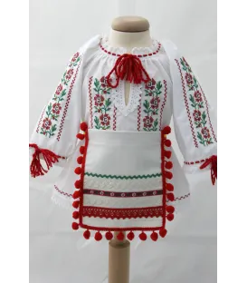 Costumas traditional fete botez Florica