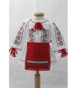 Costumas traditional fete botez Ilinca