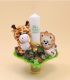 Trusou botez brodat personalizat Jungle Safari set complet