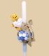 Lumanare botez Winnie the Pooh cu gheme
