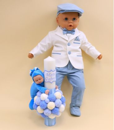 Set botez baieti vara ingeras Rafael personalizat