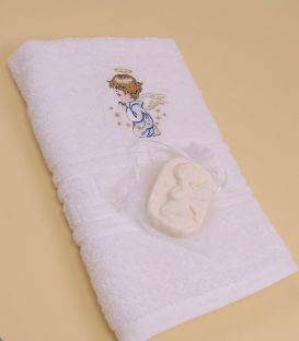 Set botez baieti vara ingeras Rafael personalizat