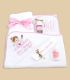 Set botez trusou balerina personalizat pentru fetite