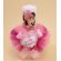 Lumanare pentru botez cu nume modele Minnie Mouse