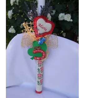 Lumanare de botez traditionala