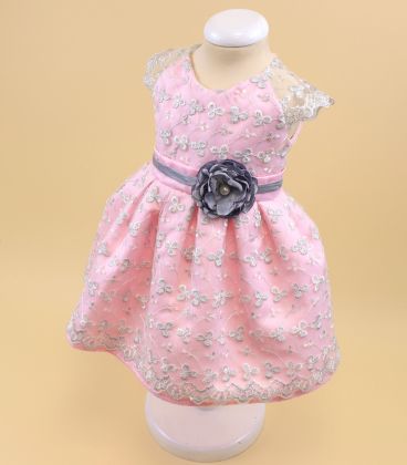 Rochita botez cu dantela