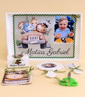 Jungle set pentru taierea motului personalizat cu poza