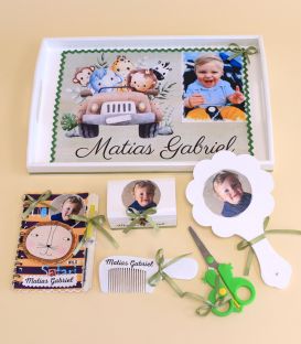Jungle set pentru taierea motului personalizat cu poza